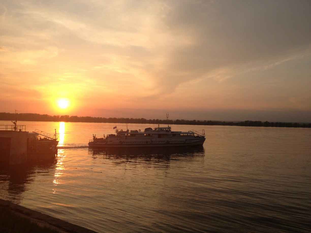 Wolga - Abendstimmung