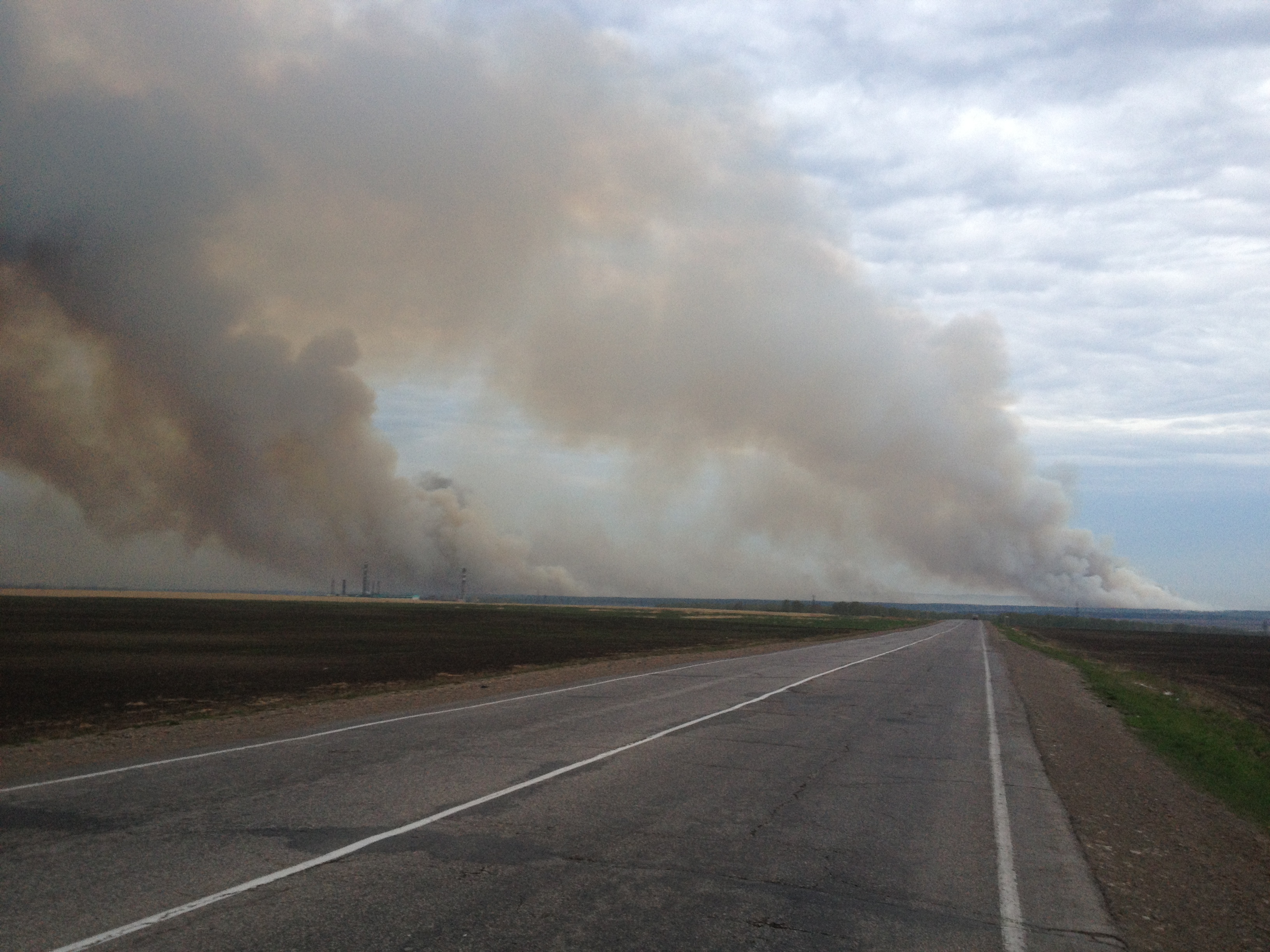 ... und blasen dicken Smoke